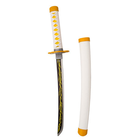 Mini katana de Agatsuma Zenitsu de Kimetsu no Yaiba Demon Slayer S0281