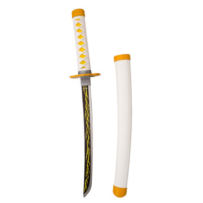 Mini katana de Agatsuma Zenitsu de Kimetsu no Yaiba Demon Slayer S0281