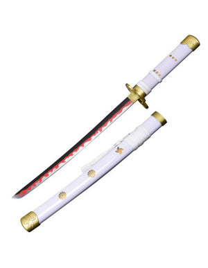 Imagen de Mini-Katana Enma Blanca de Zoro de One Piece S5057 parte de nuestra colección en Espadas y más, sitio oficial.