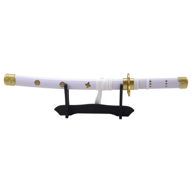 Imagen de Mini-Katana Enma Blanca de Zoro de One Piece S5057 parte de nuestra colección en Espadas y más, sitio oficial.