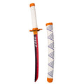Imagen de Tanto o Mini katana de Rengoku de Kimetsu no Yaiba Demon Slayer S0282 parte de nuestra colección en Espadas y más, sitio oficial.