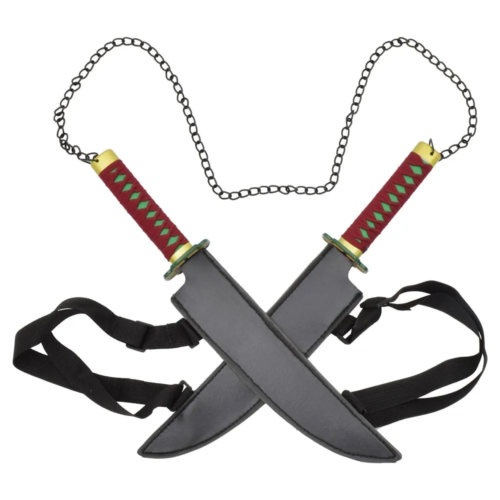 Mini Par de Espadas Decorativas de Tengen Uzui – Demon Slayer