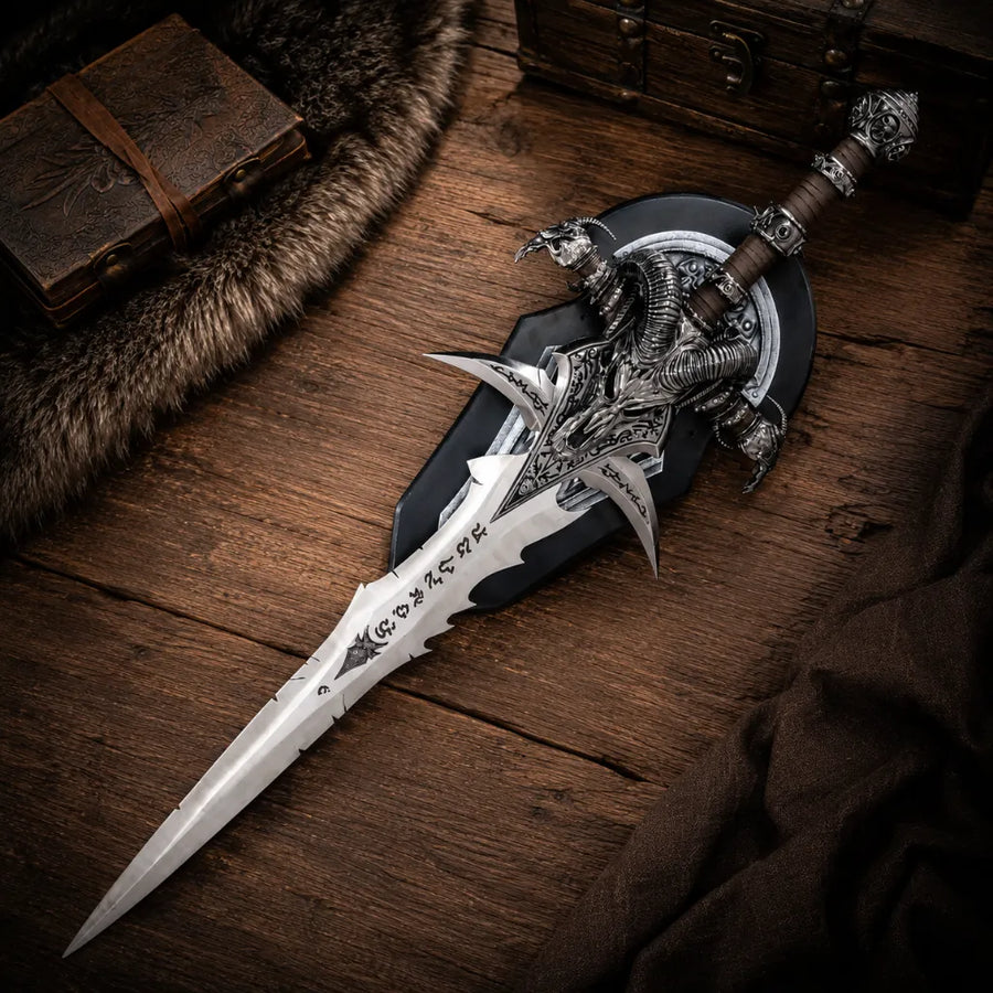 Espada Frostmourne gama TOP Arthas Rey Lich Warcraft