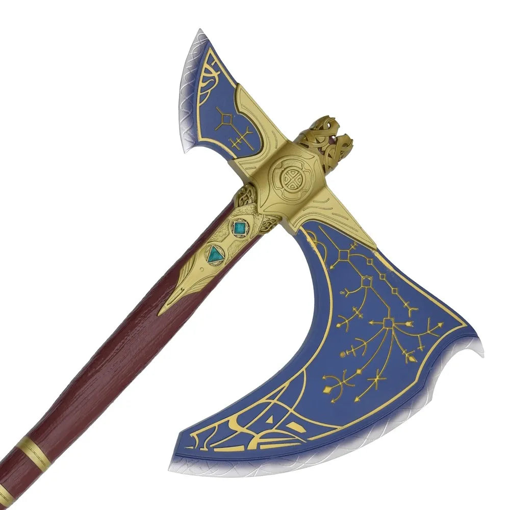 Machado Leviatã Azul Decorativo de Kratos – God of War