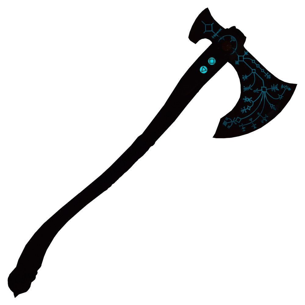 Imagen de Hacha Leviatán Kratos de acero parte de nuestra colección en Espadas y más, sitio oficial.