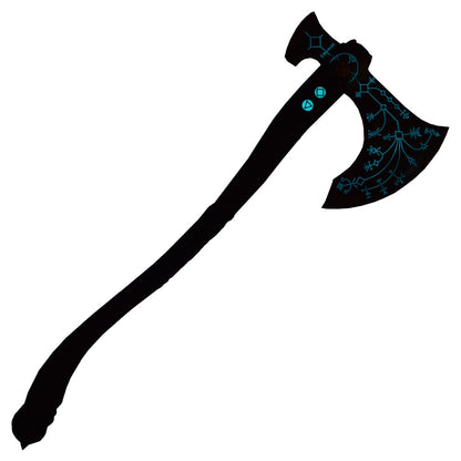 Imagen de Hacha Leviatán Kratos de acero parte de nuestra colección en Espadas y más, sitio oficial.
