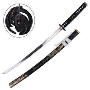 Decorative Katana The Twin Wolves - Ghost of Yotei