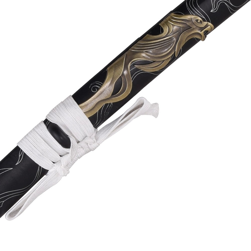 Katana Decorativa Los Lobos Gemelos - Ghost of Yotei