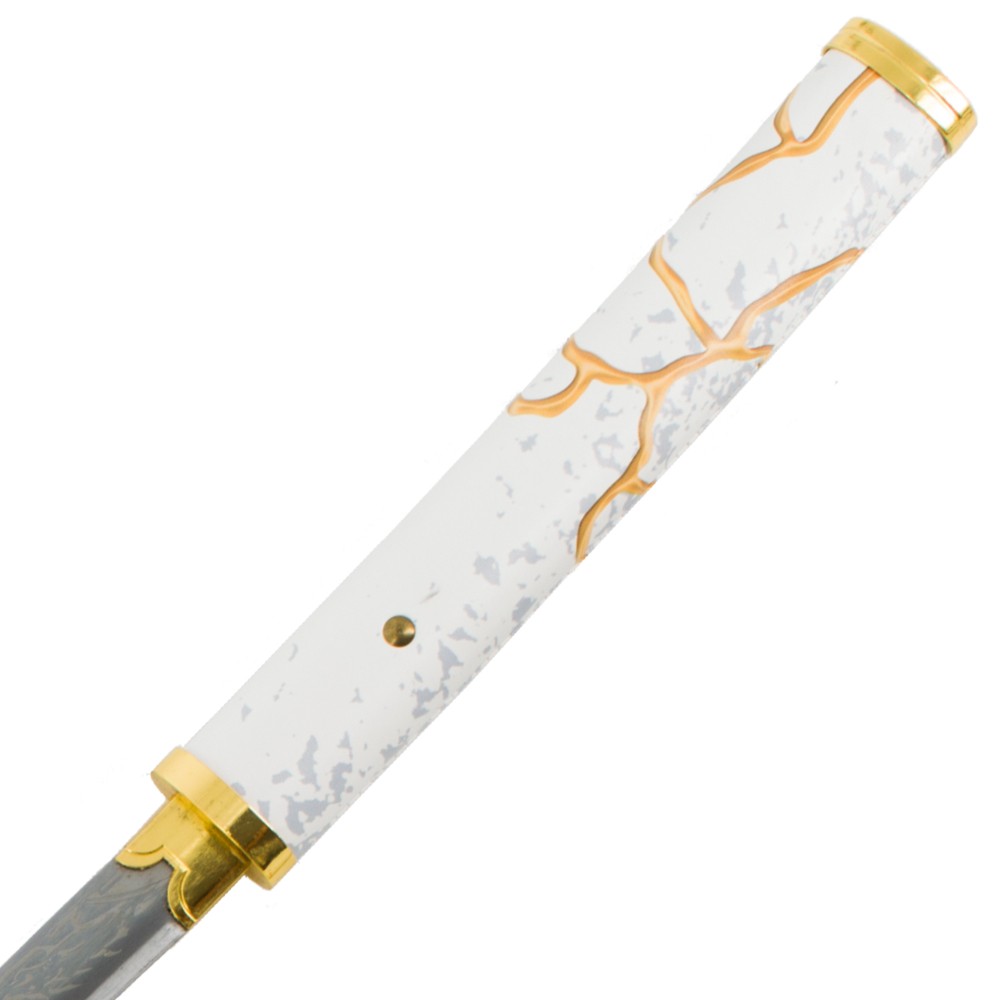 Katana Decorativa Con Hoja de Acero Gilded Dawn de Ghost of Yotei