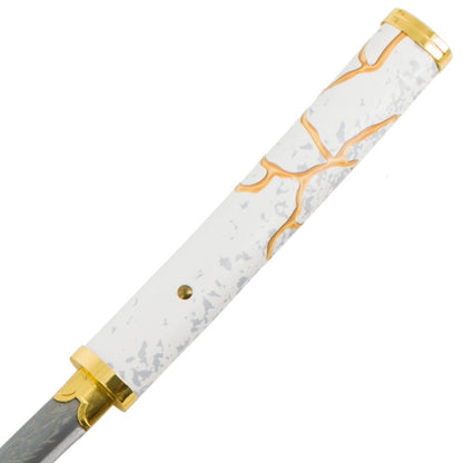 Katana Decorativa Con Hoja de Acero Gilded Dawn de Ghost of Yotei