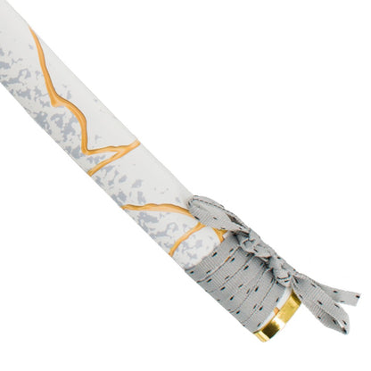 Katana Decorativa Con Hoja de Acero Gilded Dawn de Ghost of Yotei