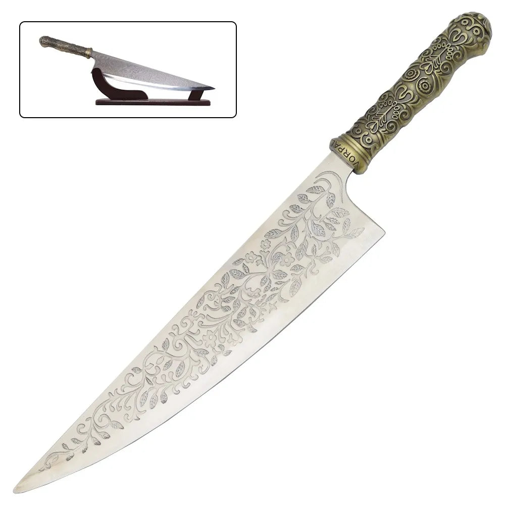 Cuchillo Vorpal de Alice con Soporte – Réplica Alice: Madness Returns