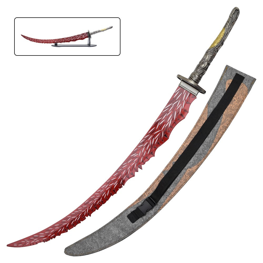 Katana Decorativa del Cazador de Dragones de Elden Ring