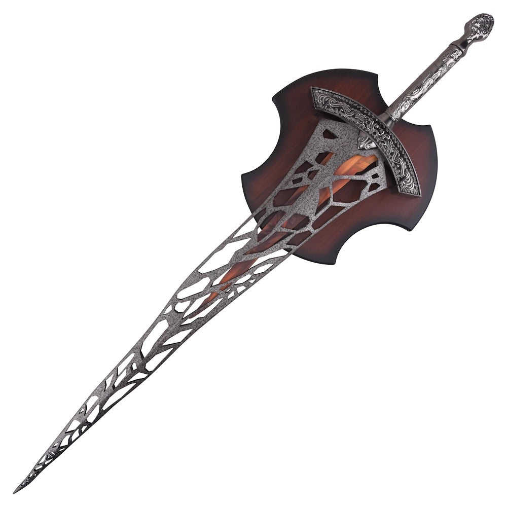 Espada Decorativa Sagrada de Wolnir de Dark Souls en Acero con soporte