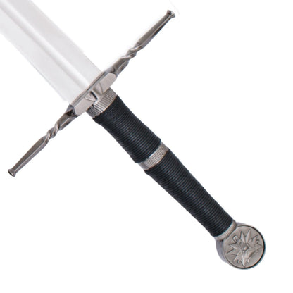 Espada Decorativa de Plata de Geralt - Escuela del Lobo- The Witcher 3
