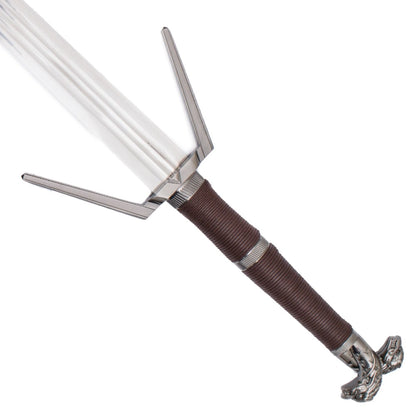 Espada Decorativa Plata Serpentina de Geralt - The Witcher 3