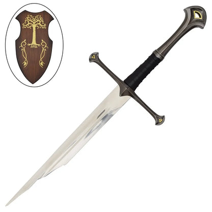 Espada Decorativa Narsil Rota - El Señor de los Anillos - Incluye Soporte