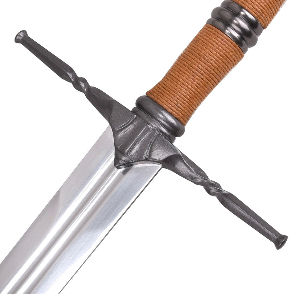 Espada Decorativa de Acero de Geralt - Escuela del Lobo - The Witcher 3