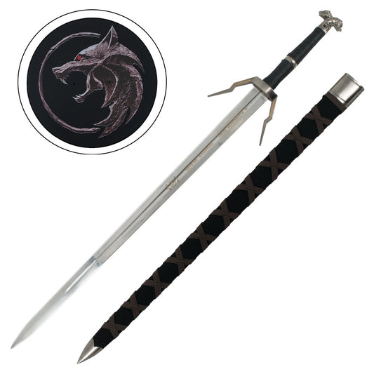 Espada Decorativa de Acero de Geralt - The Witcher 3