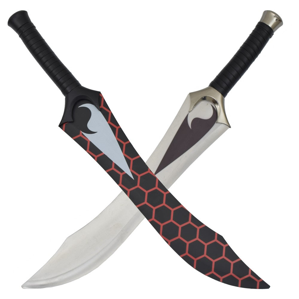 Espadas Ornamentales Yin Yang - Réplicas de Fate Series (64 cm)