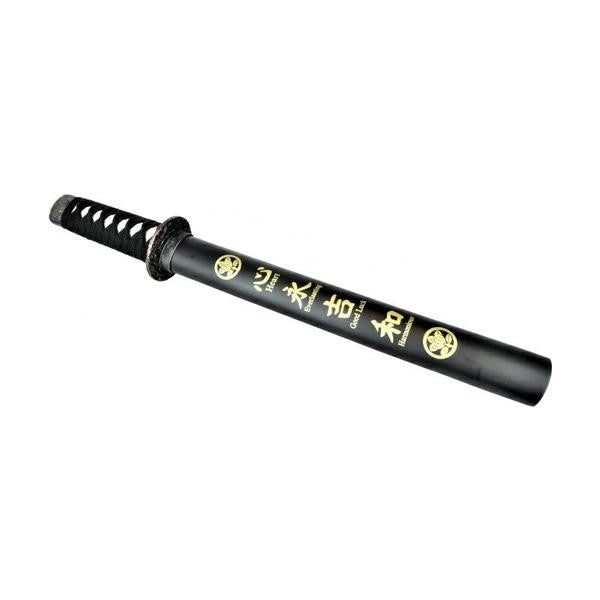 Tanto Decorativo Japonés con Funda de Madera – Negro, Azul, Rojo y Blanco 42.5 cm