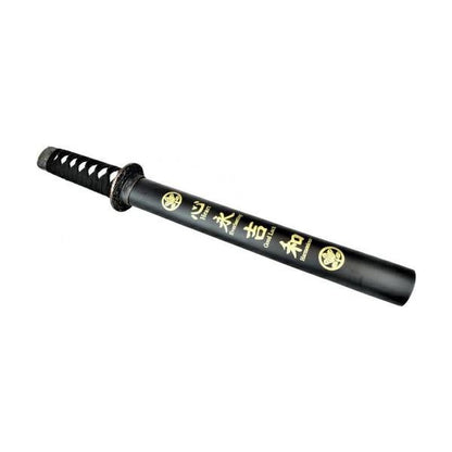 Tanto Decorativo Japonés con Funda de Madera – Negro, Azul, Rojo y Blanco 42.5 cm