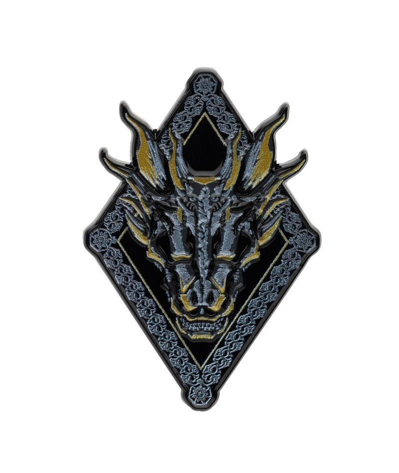 House of Dragon pin de Balerion HOTDDRGNHDPIN01