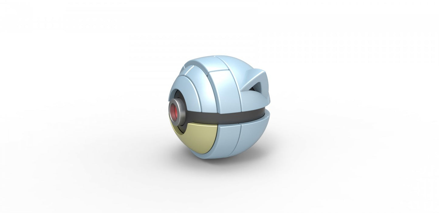 Imagen de Pokeball Artesanal Sandshdrew parte de nuestra colección en Espadas y más, sitio oficial. Esta imagen describe  pokeball