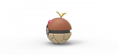 Imagen de Pokeball Artesanal de Diglett parte de nuestra colección en Espadas y más, sitio oficial. Esta imagen describe  pokeball