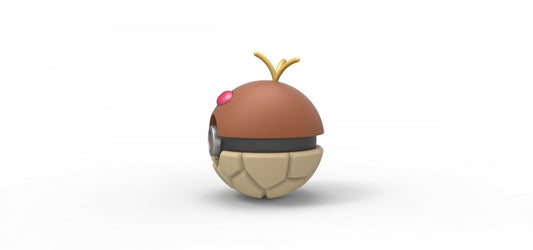 Imagen de Pokeball Artesanal de Diglett parte de nuestra colección en Espadas y más, sitio oficial. Esta imagen describe  pokeball