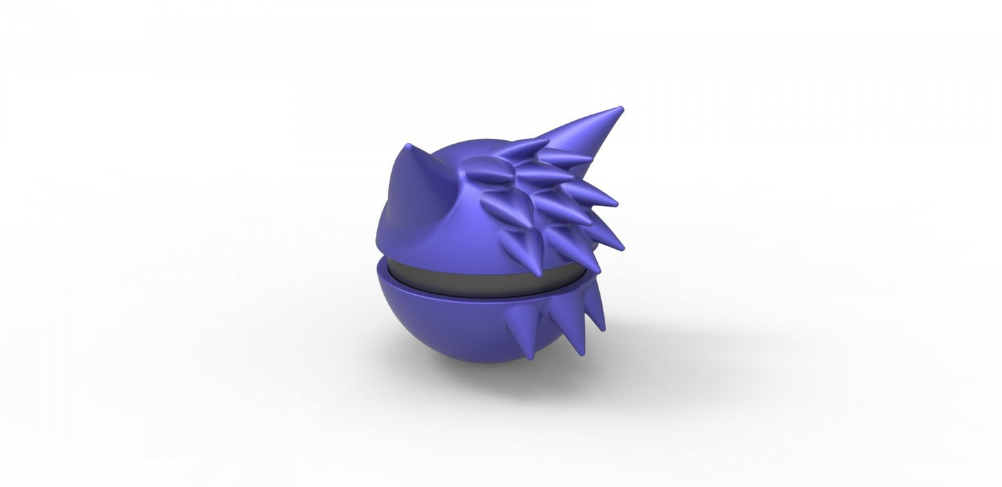 Imagen de Pokeball Artesanal Gengar parte de nuestra colección en Espadas y más, sitio oficial.