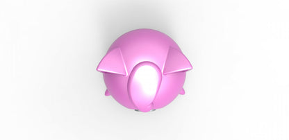 Imagen de Pokeball Artesanal De Jigglypuff parte de nuestra colección en Espadas y más, sitio oficial. Esta imagen describe  pokeball