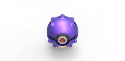 Imagen de Pokeball Artesanal Koffing parte de nuestra colección en Espadas y más, sitio oficial. Esta imagen describe  pokeball