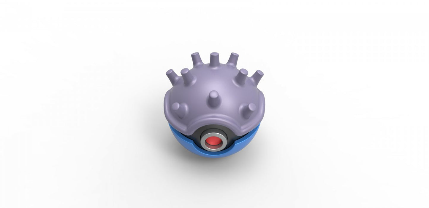 Imagen de Pokeball Artesanal Lapras parte de nuestra colección en Espadas y más, sitio oficial. Esta imagen describe  pokeball