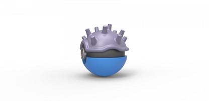 Imagen de Pokeball Artesanal Lapras parte de nuestra colección en Espadas y más, sitio oficial. Esta imagen describe  pokeball