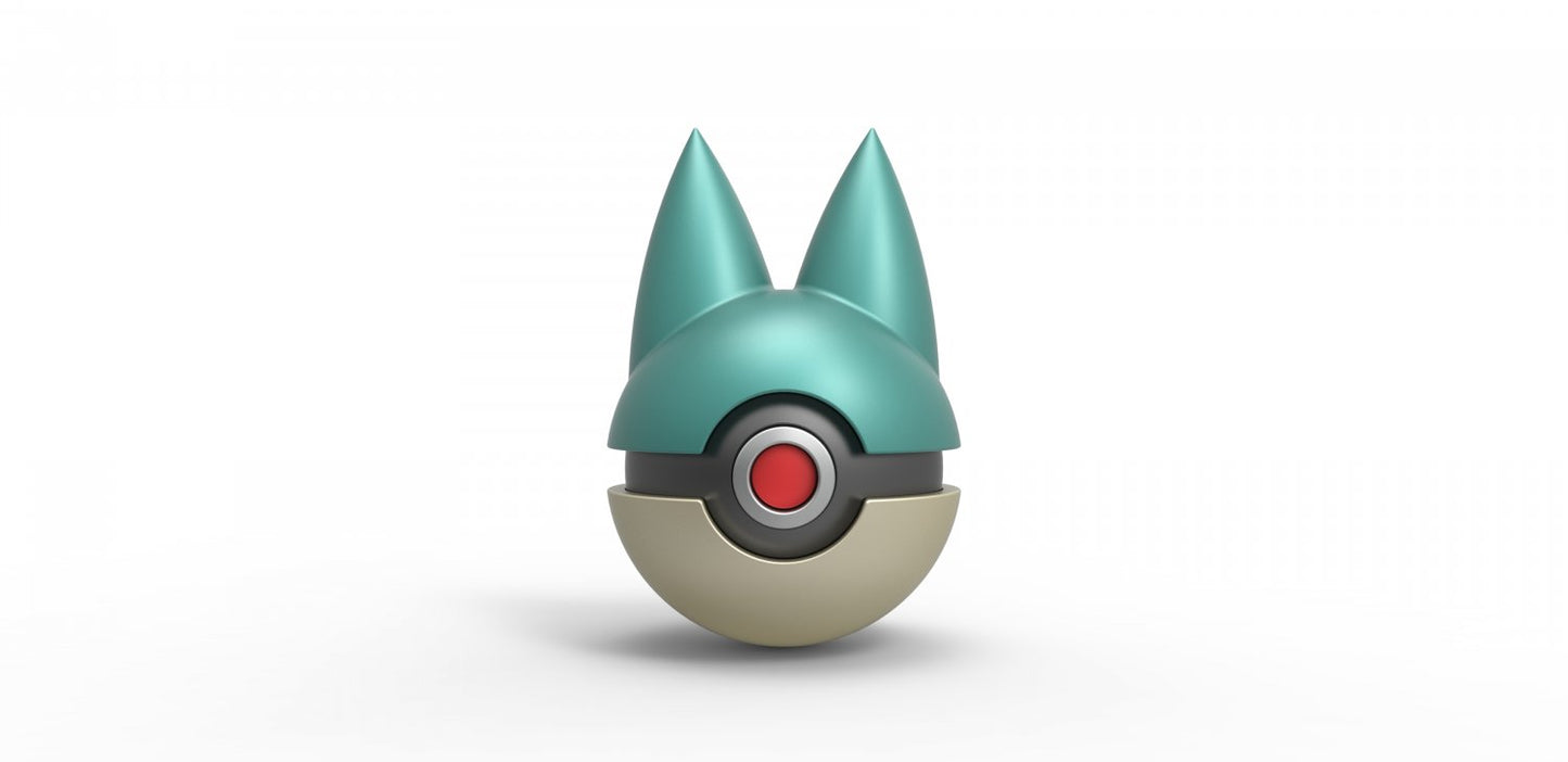 Imagen de Pokeball Artesanal de Munchalx parte de nuestra colección en Espadas y más, sitio oficial. Esta imagen describe  pokeball