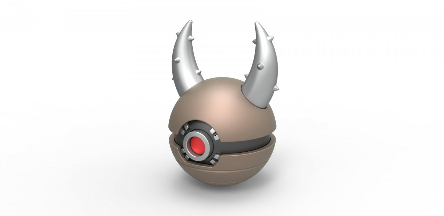 Imagen de Pokeball Artesanal de Pinsir parte de nuestra colección en Espadas y más, sitio oficial. Esta imagen describe  pokeball
