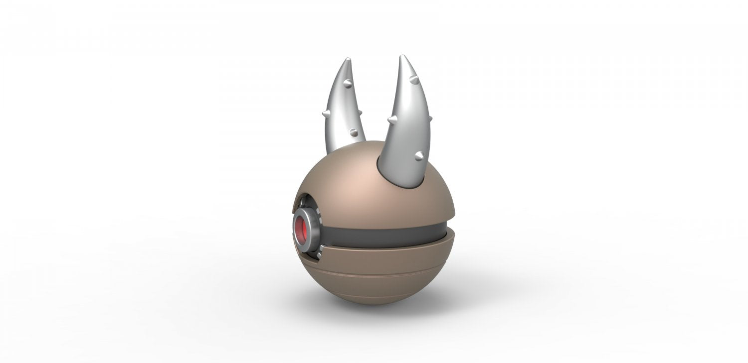 Imagen de Pokeball Artesanal de Pinsir parte de nuestra colección en Espadas y más, sitio oficial. Esta imagen describe  pokeball