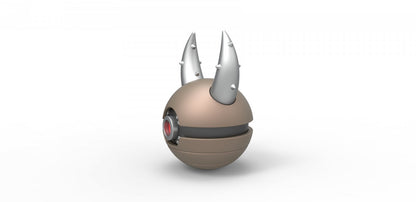 Imagen de Pokeball Artesanal de Pinsir parte de nuestra colección en Espadas y más, sitio oficial. Esta imagen describe  pokeball