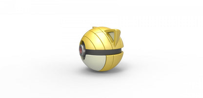 Imagen de Pokeball Artesanal Sandshdrew parte de nuestra colección en Espadas y más, sitio oficial. Esta imagen describe  pokeball