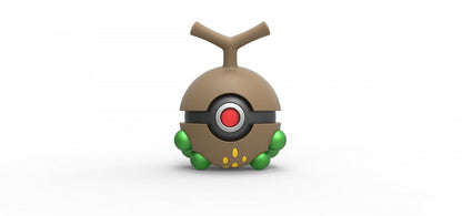 Imagen de Pokeball Artesanal Sudowoodo parte de nuestra colección en Espadas y más, sitio oficial. Esta imagen describe  pokeball