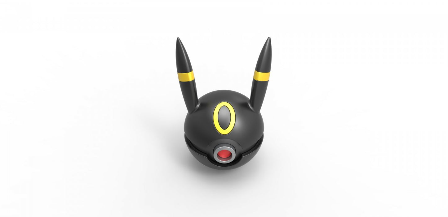 Imagen de Pokeball Artesanal Umbreon parte de nuestra colección en Espadas y más, sitio oficial. Esta imagen describe  pokeball