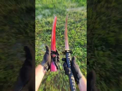 Katana hoja de sangre funcional afilada S2252RD