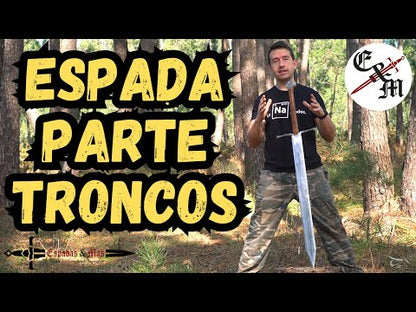 Espada parte troncos