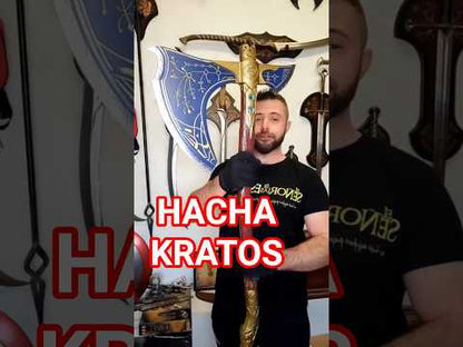 Machado Leviatã Azul Decorativo de Kratos – God of War