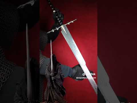Video de la Réplica de la espada de fantasía de los Nazgul de El Señor de los Anillos. Vendida por Espadas y más