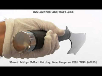 Zangetsu Ichigo Shikai Cutting Moon sword full tang 40269