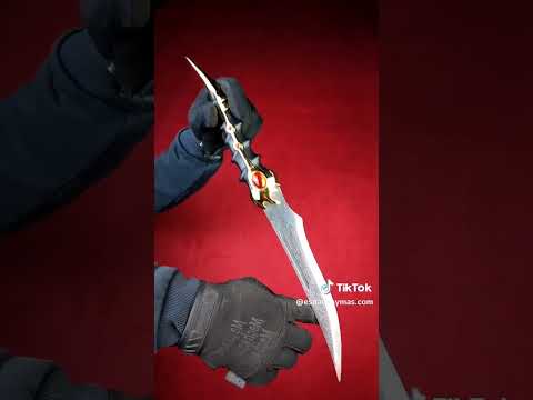 Video de la daga de fantasía de Arya Stark de Juego de Tronos "CatSpaw" con detalles como la de la serie. Vendida por Espadas y más