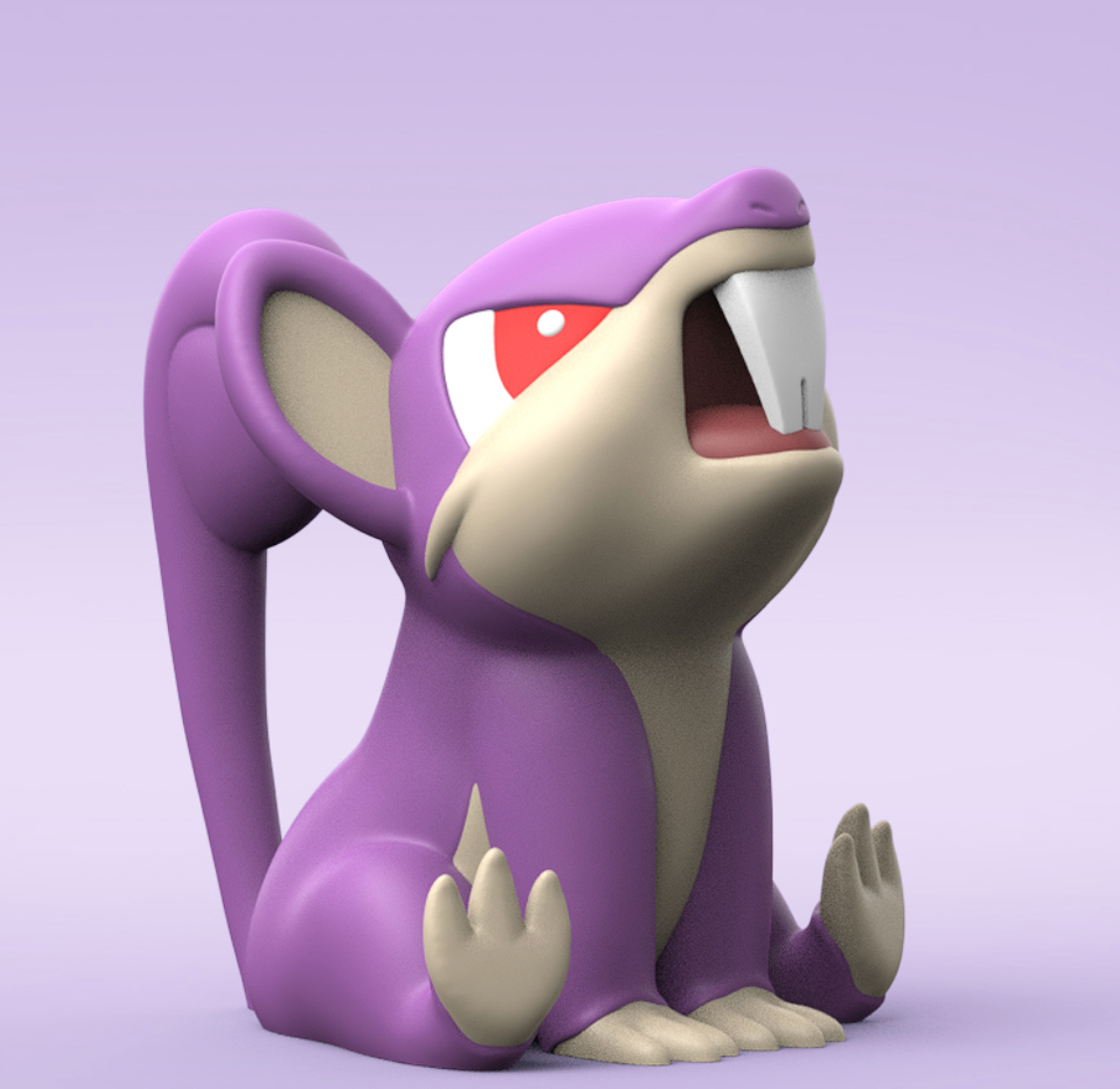 Figura pokemon rattata