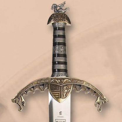 Imagen de Espada Ricardo Corazón de León parte de nuestra colección en Espadas y más, sitio oficial.